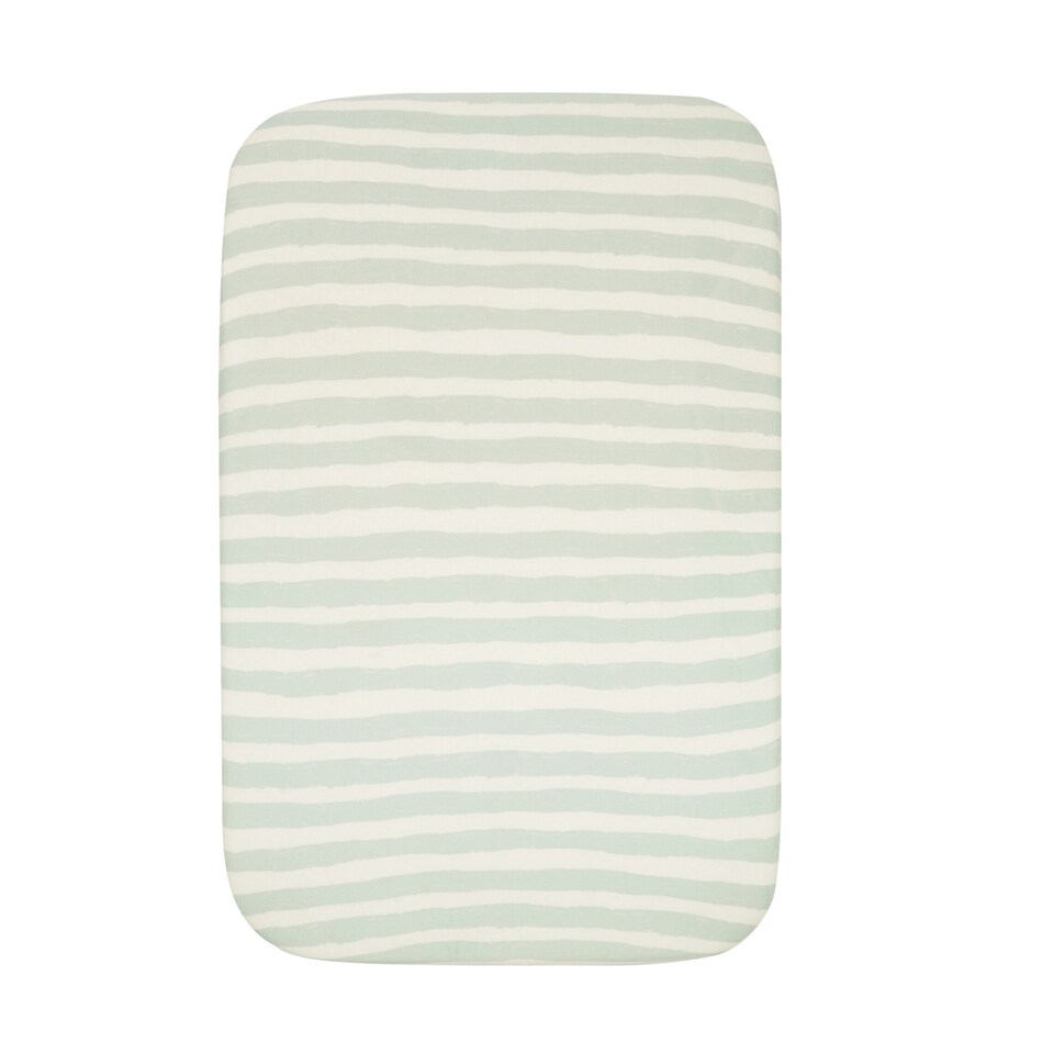 image 1 of Tutti Bambini Bedside Crib Fitted Sheets 2pk - Run Wild
