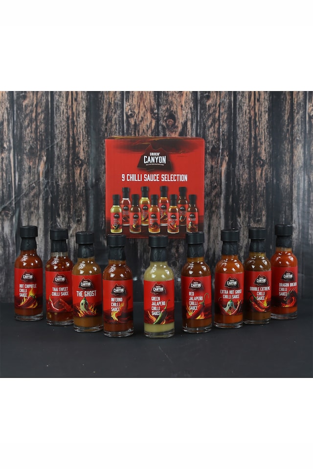 image 1 of 9 Hot Sauce Gift Set Selection Pack