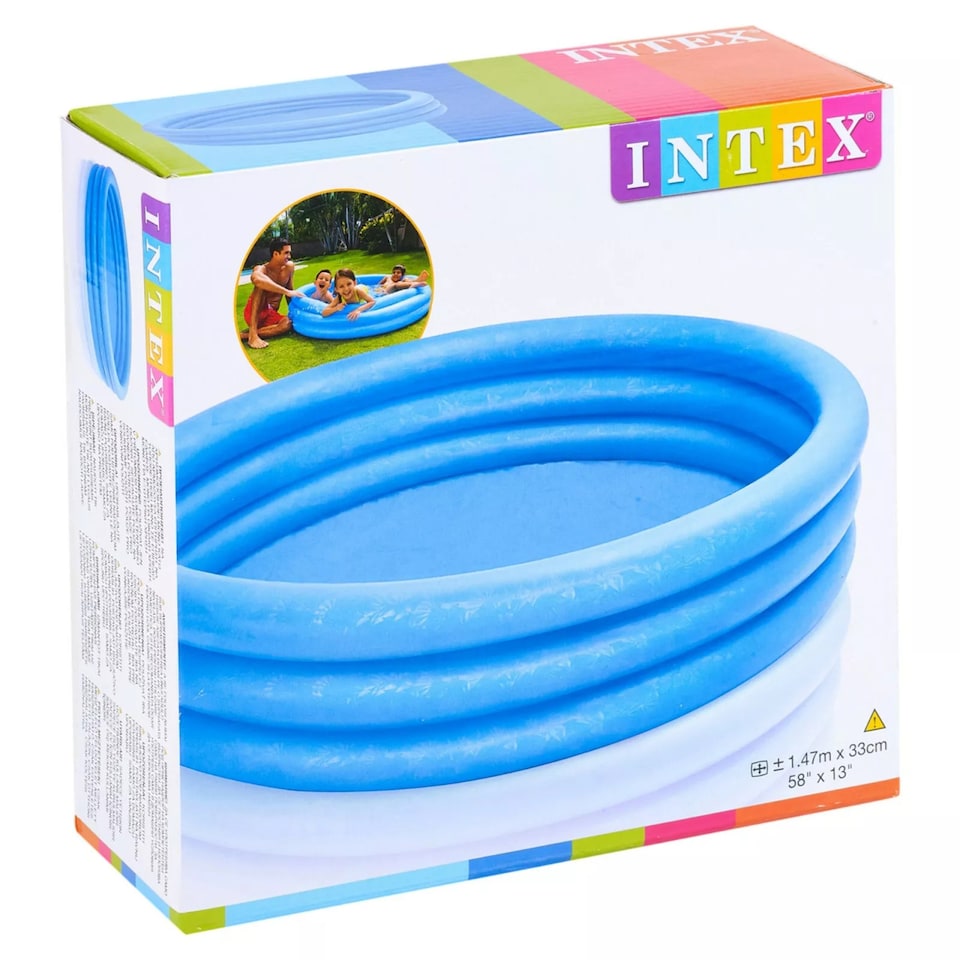 image 1 of Medium Inflatable Round Swimming Pool - 33x147x147cm