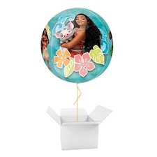 Moana Disney Orbz Foil Helium Balloon - Inflated Balloon in a Box | Blue