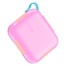 Neat Bento Large Lunch Box - Durable Leakproof Food Container for Work | Pink | Pink
