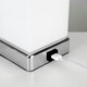 image 2 of ValueLights Lazio Pair of Silver Table Lamp Touch On/Off White