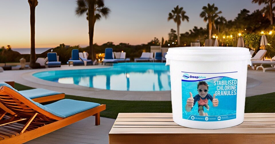 image 1 of Deep Blue Pro - Stabilised Chlorine Granules 5kg Rapid dissolve Neutral PH