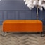 Burnt Orange Plush Velvet