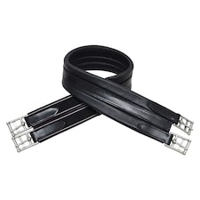HyCOMFORT Leather Padded Atherstone Girth - Black - 54in