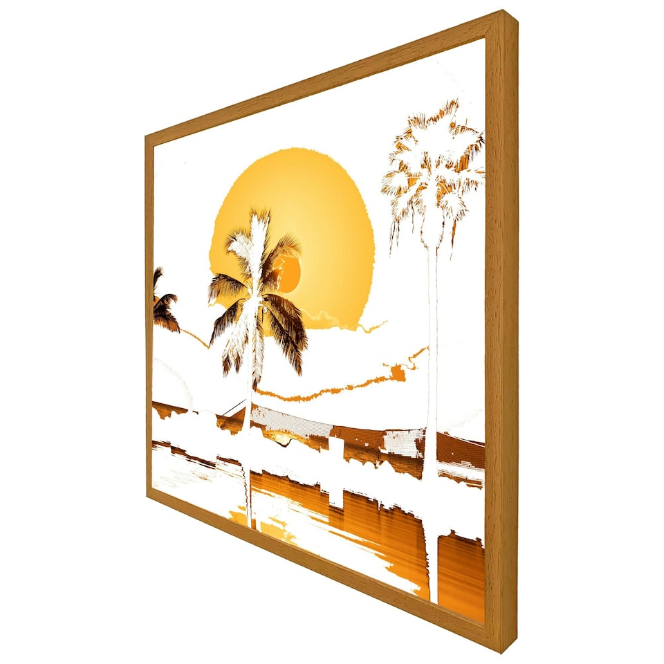 image 1 of Sunset (Picture Frame) Grey | L