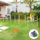 image 6 of Dog Agility Equipment Obedience Training Set for Dogs - Multicoloured