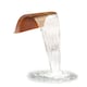 image 1 of The Arc Corten Steel Water Feature Cascade Waterfall Blade 30cm