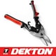 image 1 of Dekton 250mm Straight Cut Aviation Tin Snip Cut Cutting Shear Sheet Metal 10"