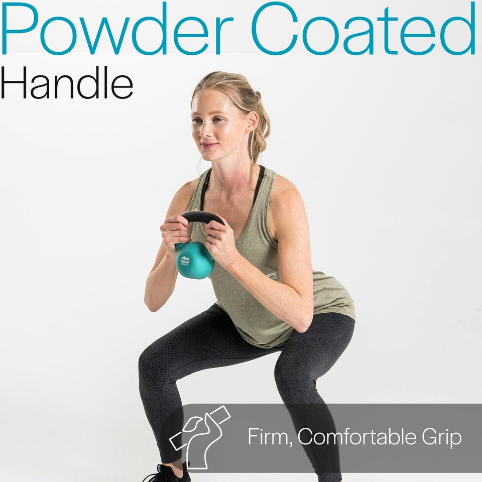 image 1 of Neoprene Kettlebell (4kg)