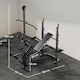 image 5 of SPORTNOW Multi-Exercise Incline Flat Weight Bench with Bench Press Rack