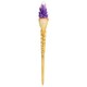 image 2 of Something Different Crystal Goddess Wand - Gold/Purple - One Size