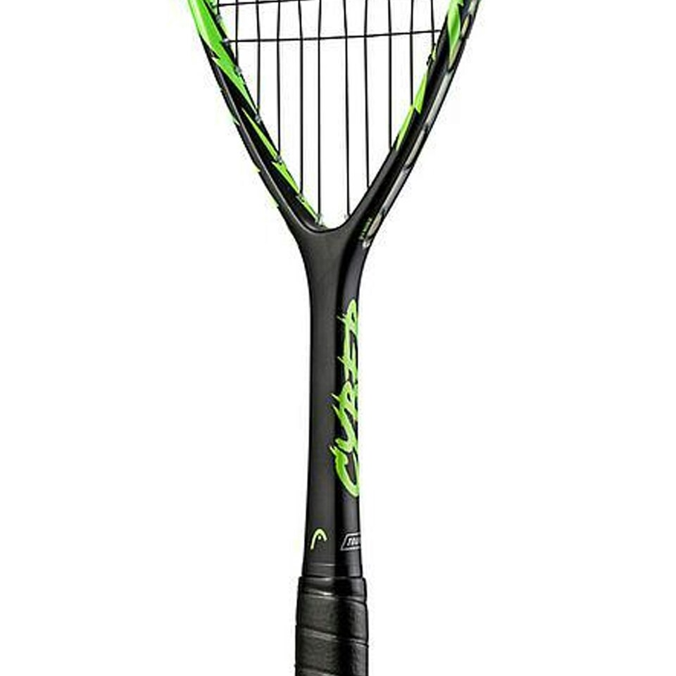 image 1 of Head Cyber Tour Squash Racket - Black/Green - 3