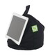 image 1 of Bean Lazy Black Tablet eReader and Book Mini Bean Bag