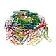 image 1 of Pack of 100 Assorted Coloured 28mm Paper Clips in Hang Pack
