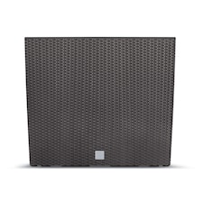 Rato Case Tall Rattan Rectangle Flower Pot | Brown | 1