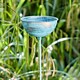image 2 of Recycled Iron Distressed Blue Rain Catcher