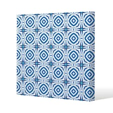 Blue powerful (Canvas Print) 61 x 61 x 4cm
