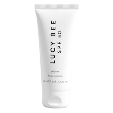 Lucy Bee SPF50 Face Sunscreen, Hydrating Daily UVA/UVB & Blue Light Protection with Niacinamide 50ml