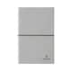 image 1 of XD Collection Recycled Leather A5 Notebook - Light Grey - One Size