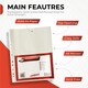image 2 of Pack of 500 A4 Glass Clear Punched Pockets by Janrax - Copy Safe Acid Free