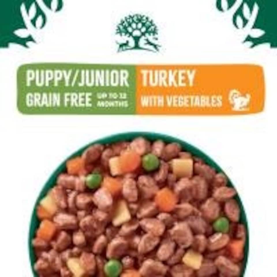 image 1 of James Wellbeloved Grain-Free Puppy Turkey In Gravy 12x100g