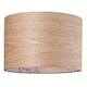 image 2 of Bamboo Wood Effect Lamp Shade with Inner Lining of Birds and Trees | Brown | Light Brown | 1