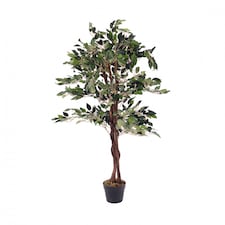 Artificial Ficus Tree Plant 120cm Indoor Outdoor Decoration | Green