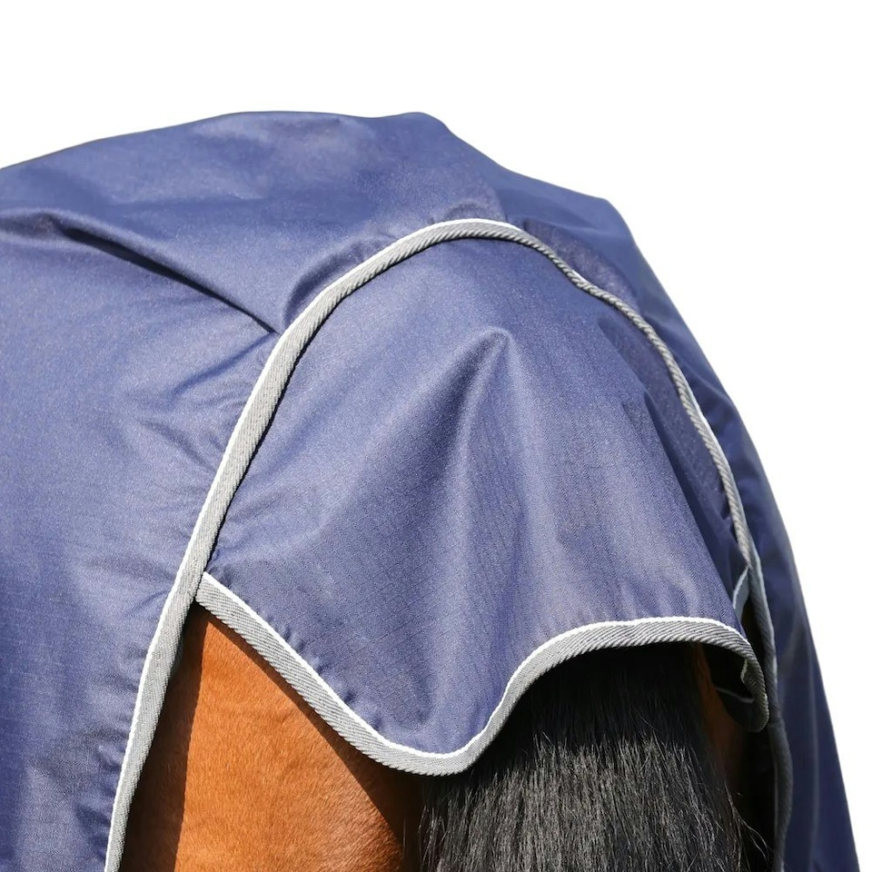 image 1 of StormX Empra 100 Standard-Neck Horse Turnout Rug - Navy - 7´ 3"