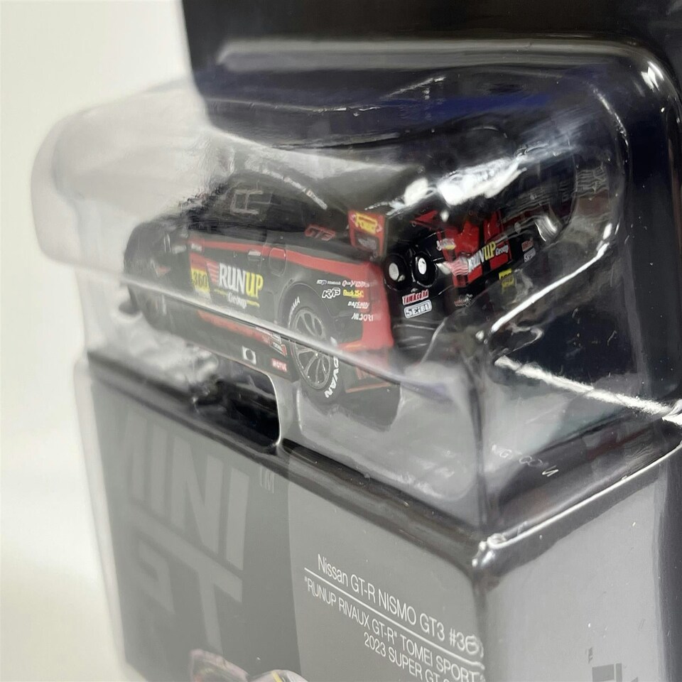 image 1 of Nissan GTR Nismo GT3 #360 2023 Super GT Series 1:64 Mini GT MGT00754L