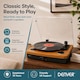 image 7 of Lightwood Vinyl Record Player With Stereo Speakers - Bluetooth Send & Receive - USB & SD Recording - AUX IN & RCA Out