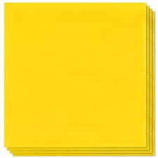 Yellow Luncheon Napkins 30cm 1Ply - Pack of 100