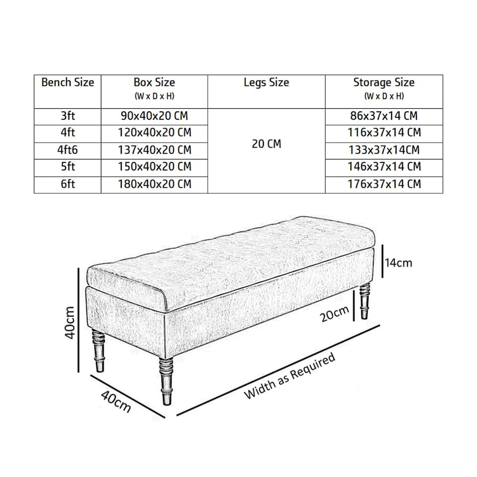 image 1 of Safar Plain 90cm Ottoman Storage Bench - Plush Velvet Shoe Bench - Teal Upholstery Footstool with Storage