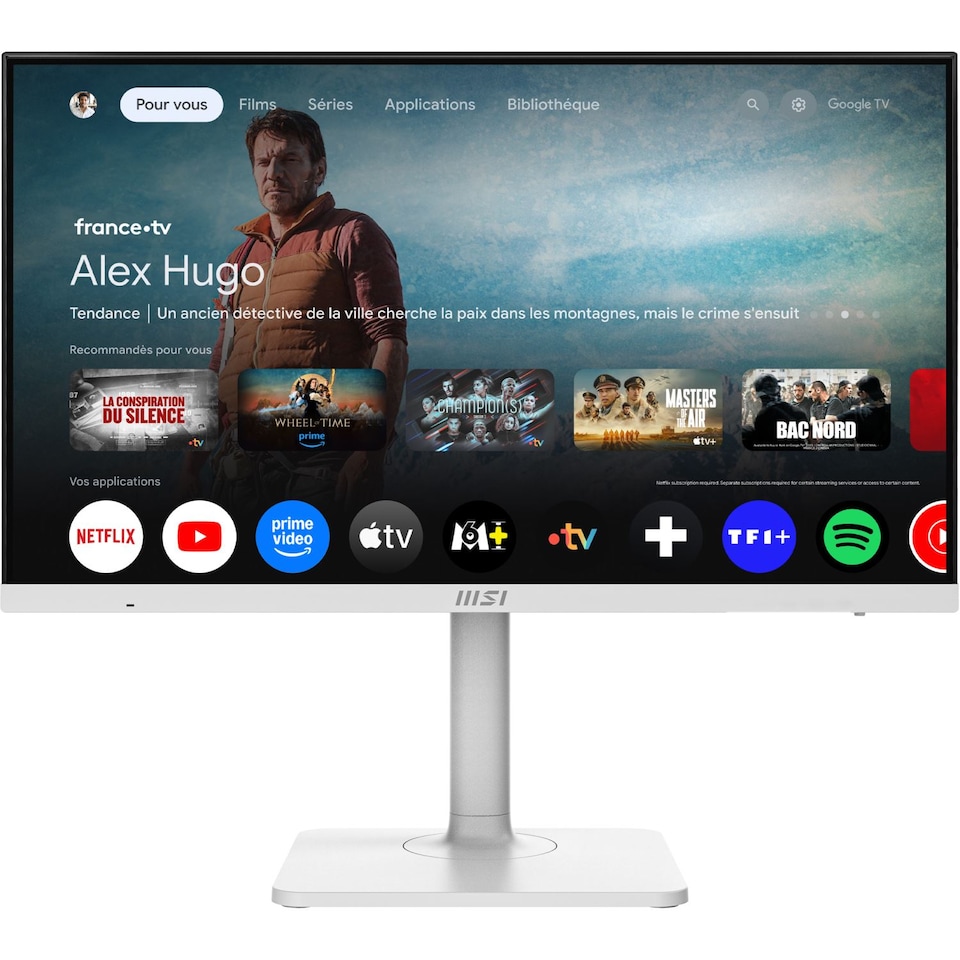 image 1 of MSI Modern MD272UPSW computer monitor 68.6 cm (27 Inches) 3840 x 2160 pixels 4K Ultra HD White