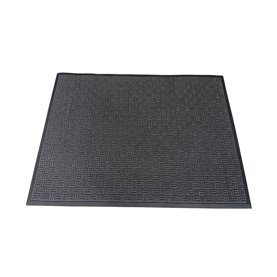 image 1 of Hometex Premium Indoor / Outdoor Entrance Mat - 60 x 90cm. Charcoal