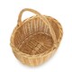 image 2 of Full Buff Willow Child's Shopping Basket Brown | Brown | One Size