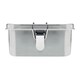 image 3 of MidOcean Sao Stainless Steel Lunch Box - Matt Silver - One Size