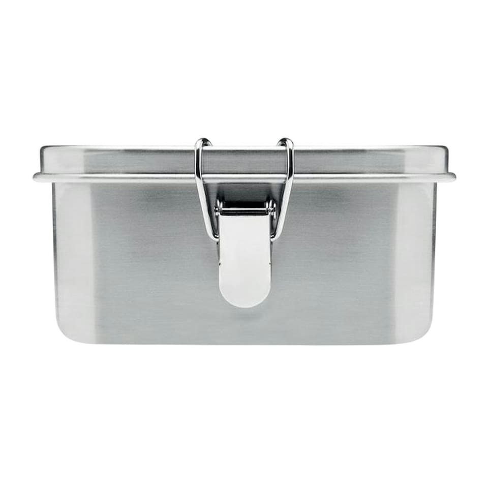 image 1 of MidOcean Sao Stainless Steel Lunch Box - Matt Silver - One Size