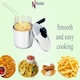 image 5 of Stainless Steel Chip Pan with Basket And lid -Silver 20 cm-3 Litre