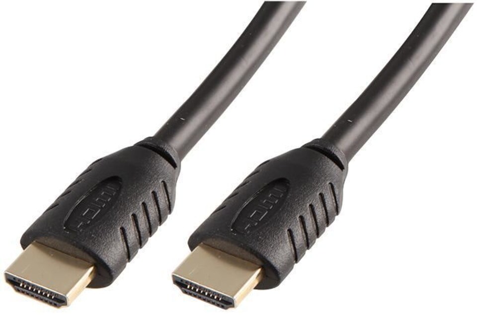 PRO SIGNAL High Speed 4K UHD HDMI Lead Gold Plated Contacts, 0.5m Black