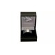 image 2 of Leicester City FC Striped Ring - Silver/Blue Stripe - U