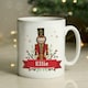 image 6 of Personalised Christmas Nutcracker Mug White