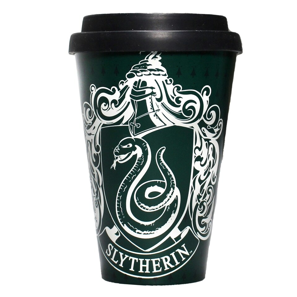 image 1 of Travel Mug RPET (400ml) - Harry Potter (Proud Slytherin)