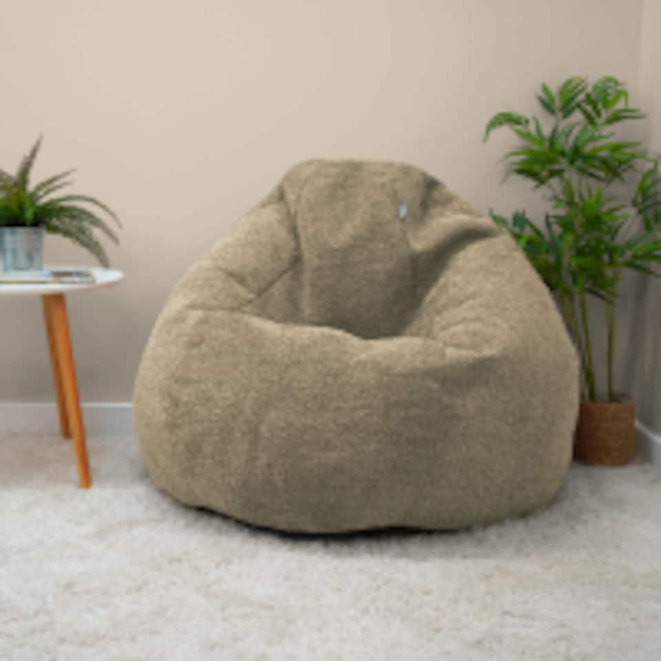 image 1 of rucomfy Slouchbag Bean Bag - Classic Snug Indoor Seat for Adults