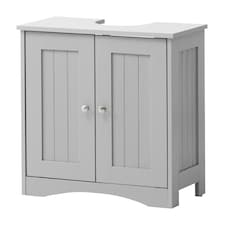Bathroom Sink Cabinet Under Basin Unit Cupboard Storage Furniture Grey