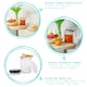 image 2 of Argon Tableware Glass Jam Jars with Lids - 380ml - Pack of 6