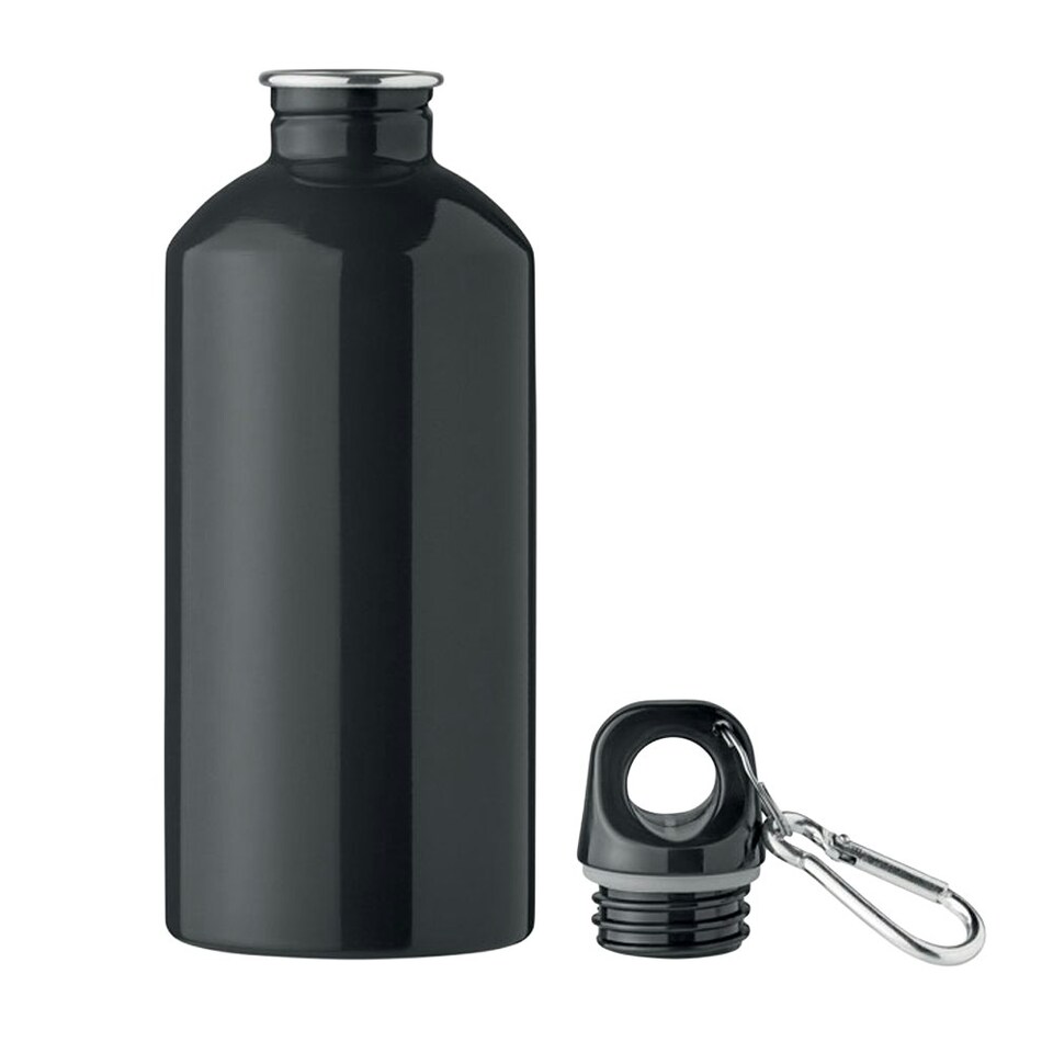 image 1 of MidOcean Remid Moss Single Wall 500ml Water Bottle - Black - One Size Black | One Size