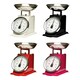 image 2 of Interiors By Premier Premium 3Kg Red Retro Kitchen Scale, Retro Style Kitchen Scale, Iron Steel Constructed Analogue Baking Scale