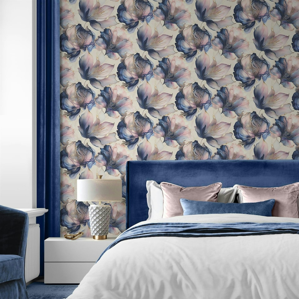 image 1 of Elysian Floral Multi Wallpaper Multi