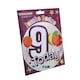 image 1 of Apac Childrens/Kids Age 9 Birthday Party Badge - Multicoloured - 15cm
